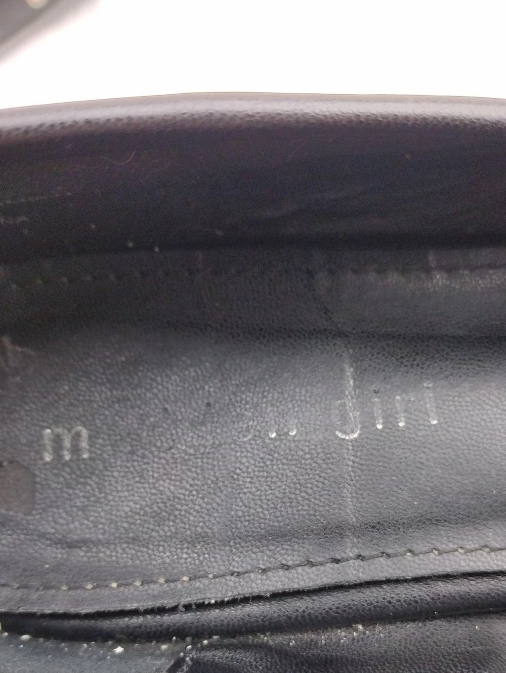 Madden Girl Polly Black PU Silver Studded Upper Square Toe Flat Mary Jane Shoe
